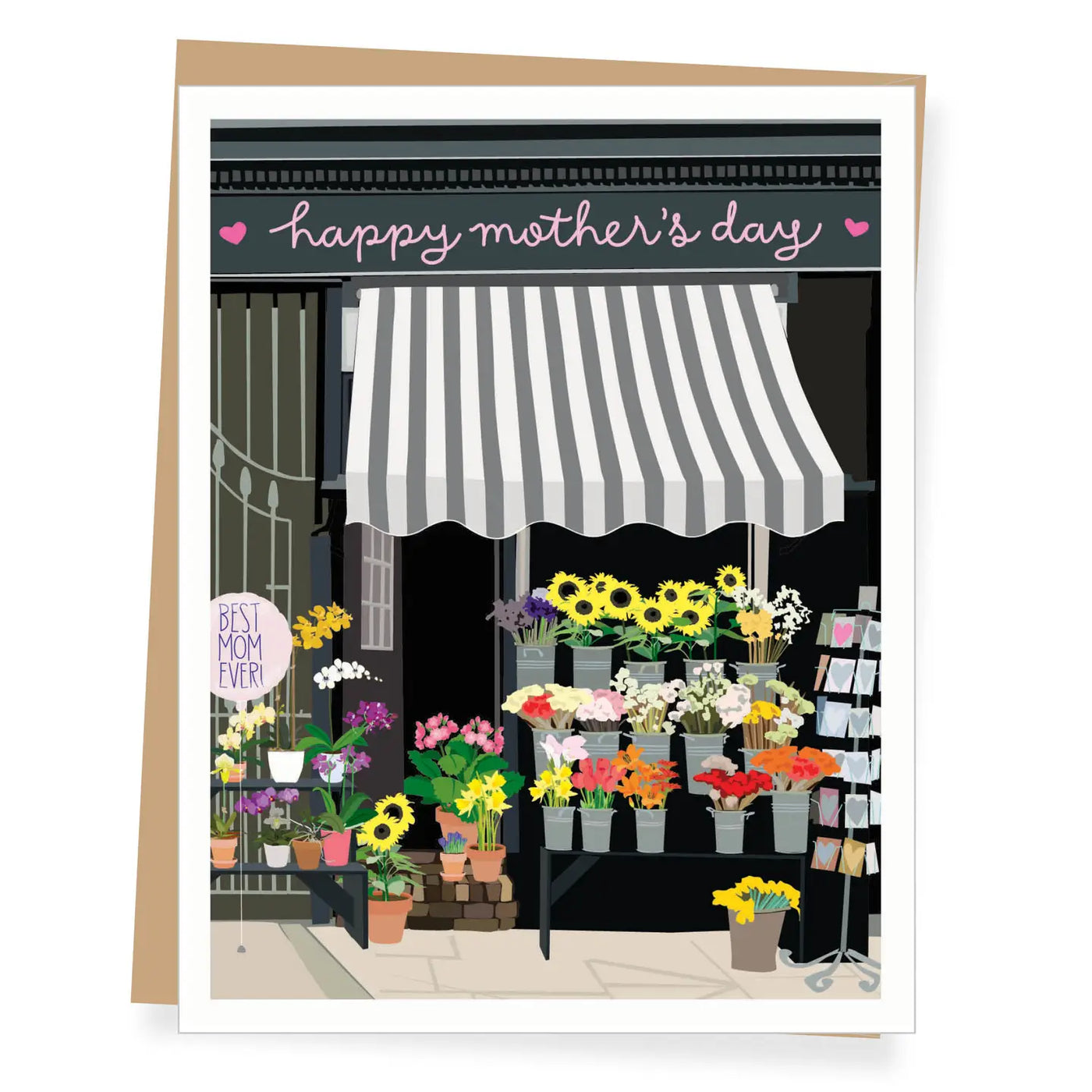 M-Day Floral Shop Card
