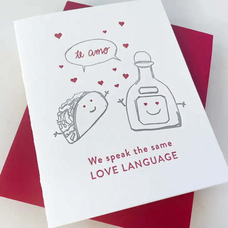 Taco Love Language Card