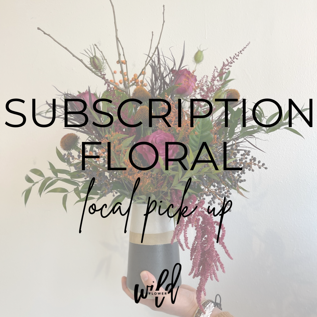 Floral Subscription Pickup Package
